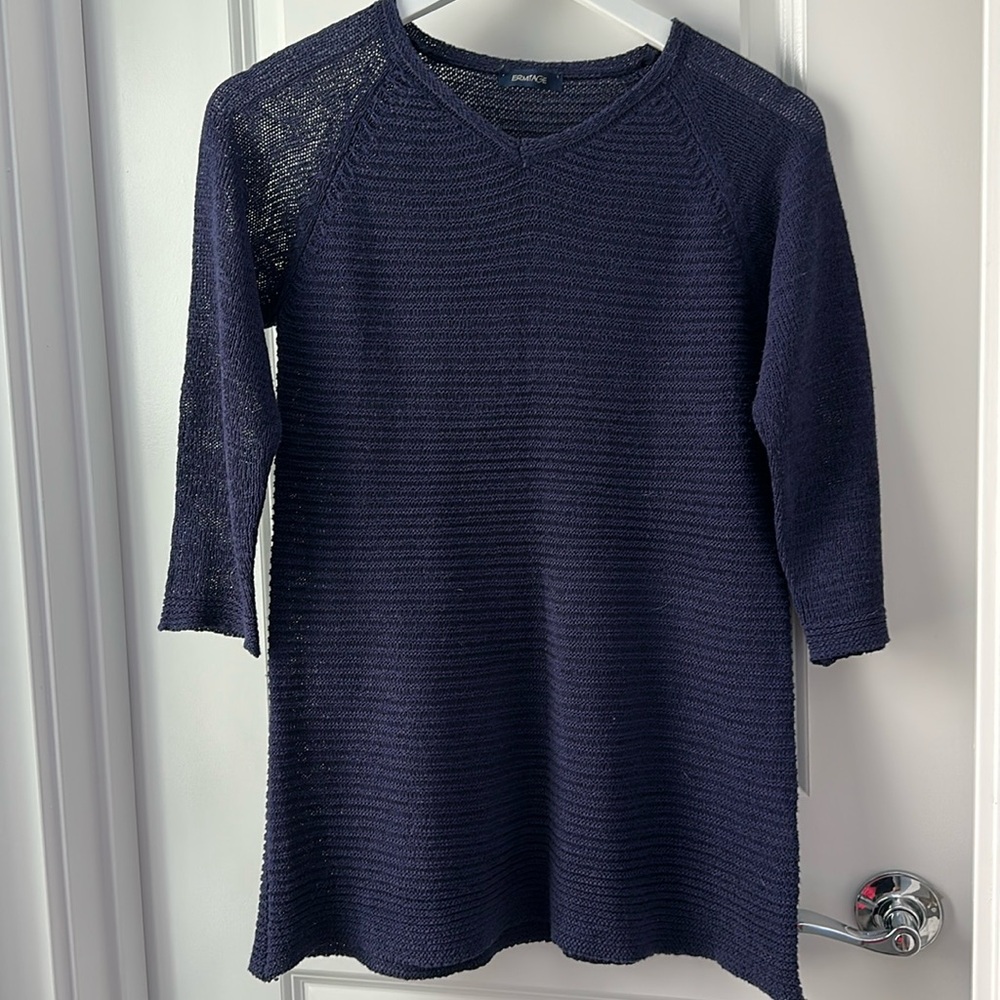 Navy Blue Sweater Dress
